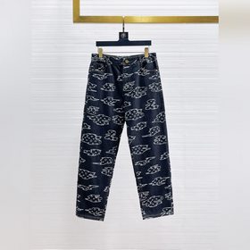 LV  2026春款新品，原單牛仔褲 原版重工打造，品牌經典LOGO設計，三