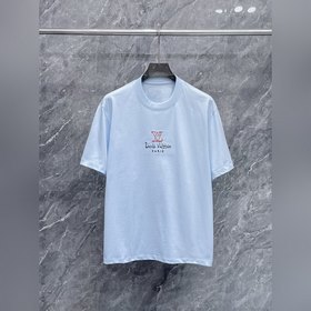 LV  頂級貨品高克重 2026夏季新品首發專櫃最新款短袖圓領T恤 高端訂制