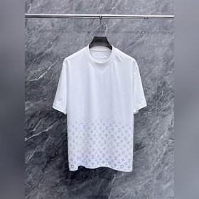 LV  頂級貨品高克重 2026夏季新品首發專櫃最新款短袖圓領T恤 高端訂制