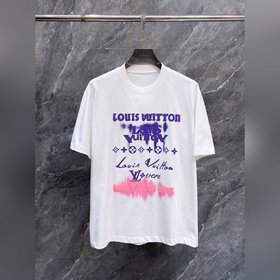 LV  頂級貨品高克重 2026夏季新品首發專櫃最新款短袖圓領T恤 高端訂制