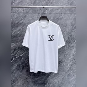 LV  頂級貨品高克重 2026夏季新品首發專櫃最新款短袖圓領T恤 高端訂制