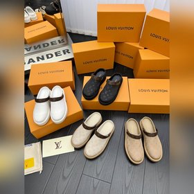 louis vuitton(路易威登，lv) 新款專櫃同步發售，鞋面IT意大利進