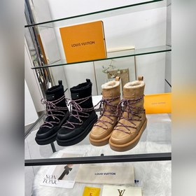 louis vuitton(路易威登，lv) 新款專櫃同步毛毛雪地靴 爆發售，鞋