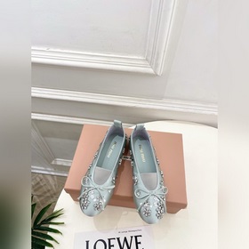 Miu Miu 缪缪 26ss 2026春夏新品 專櫃主打最新秀款 蝴蝶結水鑽