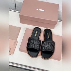 (真皮底) Miu缪缪 26升級工藝打造精品，經典時尚款 1：1開模秒殺市場一切