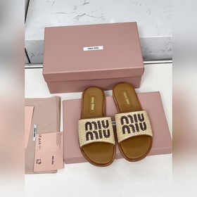 (真皮底) Miu缪缪 26升級工藝打造精品，經典時尚款 1：1開模秒殺市場一切