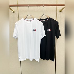Moncler蒙口 砸鍋賣鐵都要上的新款新款原單男士休閑短袖 高端定制 高端版本