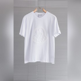 MMoncler 蒙口2026SS最新客供進口長絨棉立體剪裁男士圓領短袖T恤衫