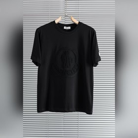 MMoncler 蒙口2026SS最新客供進口長絨棉立體剪裁男士圓領短袖T恤衫