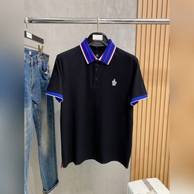 蒙口 2026ss夏季新款字母logo男士翻領Polo衫！經典商務男款，高端男裝