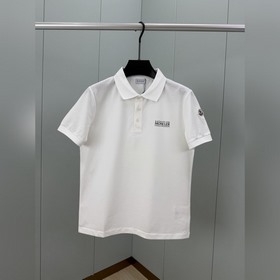 Moncler.蒙口 SS26春夏新品字母印花标識Polo衫，以最簡約的形式呈現
