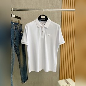 普拉達 2026ss夏季新款字母logo男士翻領Polo衫！經典商務男款，高端男