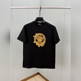 Versace.範思哲 SS26春夏新品Acanthus Buckle刺繡短袖T