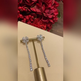 211325新品現貨 BVLGARI 劉亦菲同款寶格麗FIOREVER白金色滿鑽
