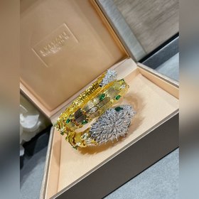 b5120寶格麗三圈公主蛇手镯 時尚高級精品 寶格麗蛇手镯 奢侈品蛇升級版 BV
