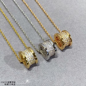 b015CNC正品開版，精雕鍍咪金，寶格麗精工CNC大蠻腰項鍊， 高版本出貨