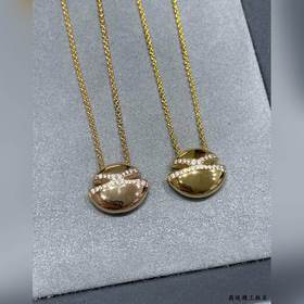 b005寶格麗CABOCHON小金豆項鍊，很喜歡的一款小金豆作品，流轉生輝的金色