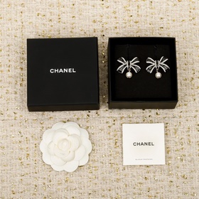 [香奈兒 CHANEL 25B蝴蝶結耳環]秋冬新款絕美系列 全網首發 愛了愛