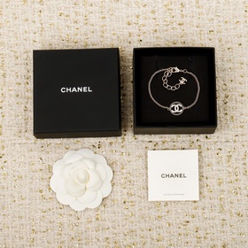 250463[我們出品][香奈兒 CHANEL 圓形镂空雙c手鍊]26秋冬最新