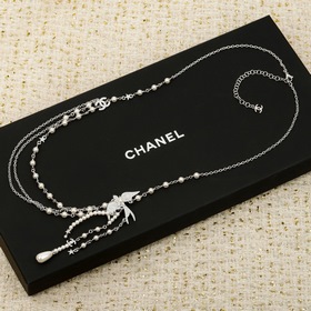 250534[我們出品][香奈兒 CHANEL 滿鑽飛鳥雙c珍珠腰鍊]25s系