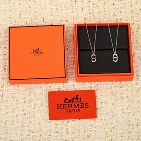 202678[我們出品]愛馬仕Hermes系列豬鼻子項鍊 ①實實在在購入ZP打版