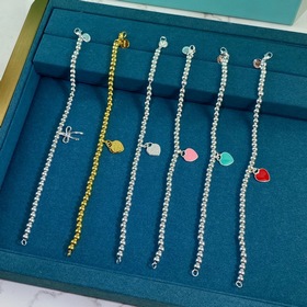 T7029 2 5 蒂芙尼珠心手鍊精工版回貨 一直不夠賣 T家的珠心牌手鍊