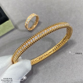 V7015 VCA窄版單排滿鑽手镯