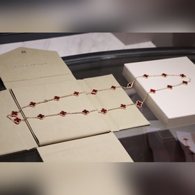 [二十花 ]V728冬天裡你需要一條美美的毛衣鍊 VCA經典20花毛衣鍊 可以解