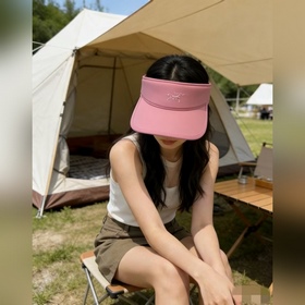 [始祖鳥]夏季新款爆款遮陽帽空頂帽，大牌出貨，超方便！好搭！出街必