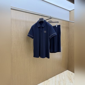 早春 Burberry 巴寶莉   1976早春新款男士标識短袖polo
