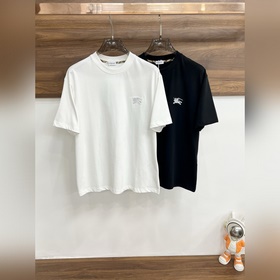 Burberry 巴寶莉  berey 春季新款短袖 巴寶莉純棉圓領短袖T恤