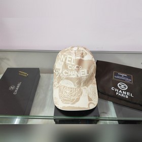 新款！！！香奈兒純棉布料四季可戴 ，實物拍攝，超A質量[拳頭]可調節大小的。配布