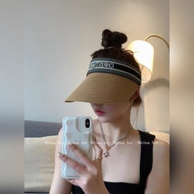 迪奧DIOR新款 空頂帽，夏天必備單品，因為真的太好搭，夏天搭配清涼夏日風情真的