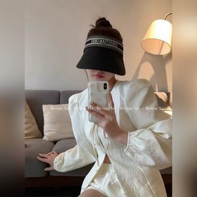 迪奧DIOR新款 空頂帽，夏天必備單品，因為真的太好搭，夏天搭配清涼夏日風情真的