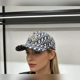 Dior 金線刺繡棒球帽 專櫃同步款！Dior Oblique滿印老花+金線刺繡