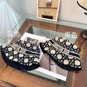 迪奧Dior 官網最新迪奧logo漁夫帽，防曬指數超高，特别顯臉小，有型不軟塌，