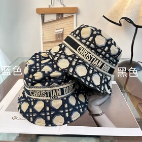 迪奧Dior 官網最新迪奧logo漁夫帽，防曬指數超高，特别顯臉小，有型不軟塌，