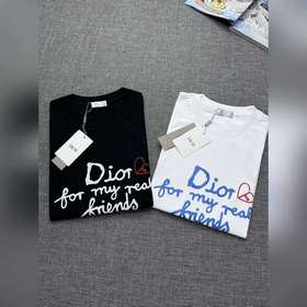 Dior 迪奧2026春夏xinq款男士圓領短袖T恤，重磅洋行貨，經典明星級單品