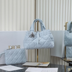冰藍色小號新品Toujours 手袋，這款Dior Toujours 手袋于二零