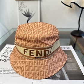 FEND芬迪 原單漁夫帽 專櫃熱賣款 輕盈透氣。完美版型，對格精準無誤，原廠品質