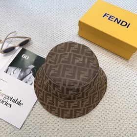 好芬迪FENDI 經典老花漁夫帽 簡約大方 超級無敵好看的帽子