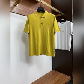 芬迪 2026新款男士高端簡約翻領衫針織短袖T恤Polo衫，香港洋行渠道貨，純正