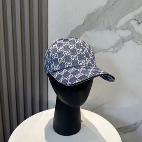 Gucci(古奇)經典原單棒球帽 專櫃1：1開模訂制，最高版本，原版帆布輕盈透氣