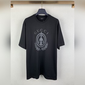 GUCCI，古馳 logo飾印花針織棉短袖T恤 深入探索品牌的典藏元素，将不同世
