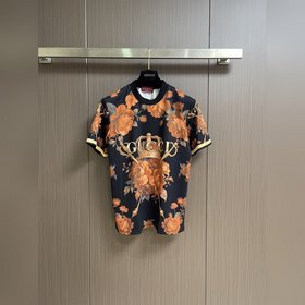 上衣價格2300 短褲價格2400 GUCCI 2026ss春夏新款 花卉皇冠印