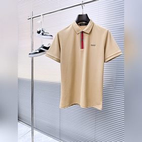 GUCCI 古奇 2026 夏季新款男士翻領polo衫，解鎖意式優雅。領口設計是