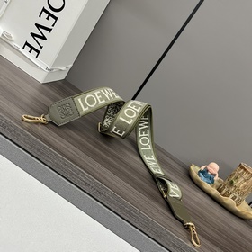 Anagram 提花雙面刺繡肩帶 現貨 深卡其綠 新品 肩帶長度：1050-4