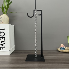 升級版 全鋼甜甜圈銀色 Loewe 羅家 甜甜圈鍊條帶 (銀色) Size：68