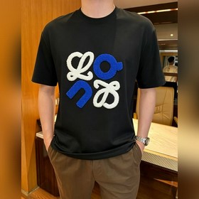 羅意威 Loewe VIP高級定制！ 2026春夏季新款短袖。這款T恤是夏季男裝