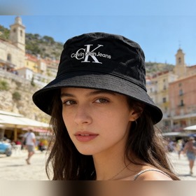 Calvin Klein (CK) 刺繡Logo漁夫帽，三配色齊發，極簡美式複古